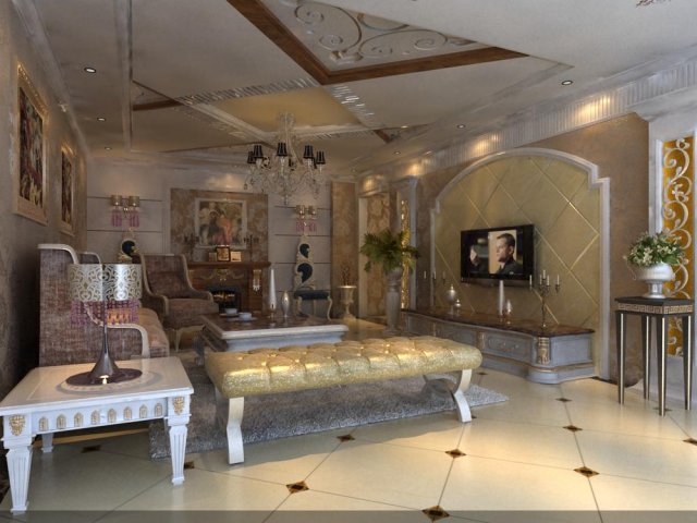 3d home 1185 3D Модель .c4d .max .obj .3ds .fbx .stl .blend 