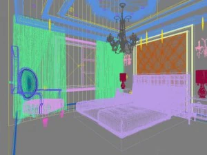 3d home 1189 3D Model