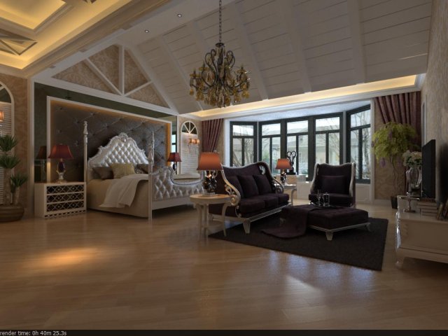3d home 1190 3D Model .c4d .max .obj .3ds .fbx .stl .blend 