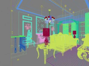 3d home 1197 3D Model