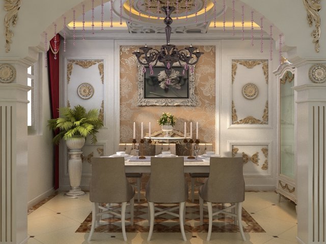 3d home 1206 3D Model .c4d .max .obj .3ds .fbx .stl .blend 