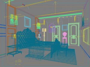3d home 1207 3D 模型