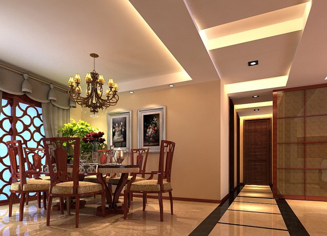 3d home 1216 Model 3D .c4d .max .obj .3ds .fbx .stl .blend 