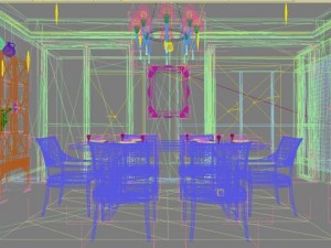 3d home 1217 3D 모델