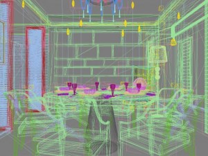 3d home 1223 Model 3D