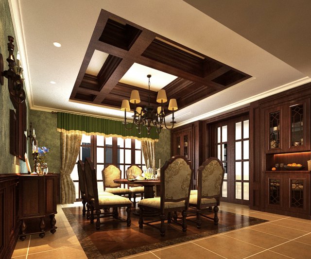 3d home 1227 3D-Modell .c4d .max .obj .3ds .fbx .stl .blend 