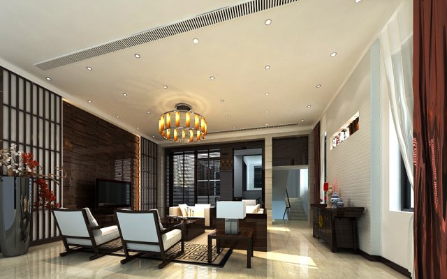 3d home 1242 3D Модель .c4d .max .obj .3ds .fbx .stl .blend