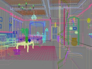 3d home 1245 3D 모델