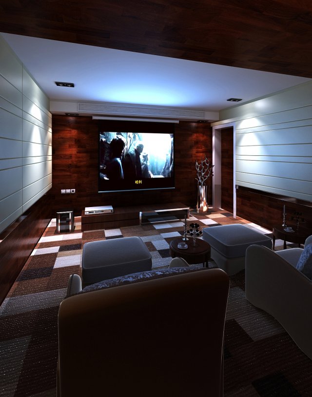 3d home 1250 Model 3D .c4d .max .obj .3ds .fbx .stl .blend 