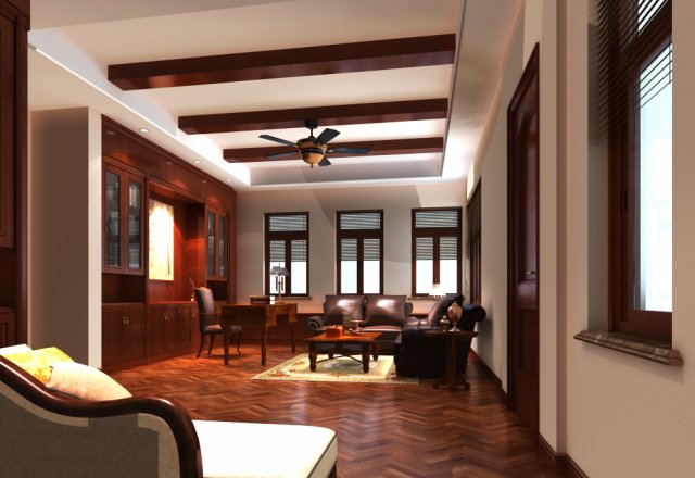 3d home 1257 Model 3D .c4d .max .obj .3ds .fbx .stl .blend 