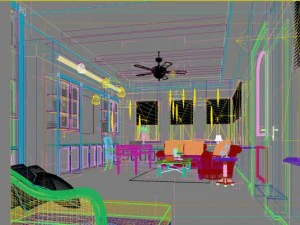 3D-Haus 1257 3D Modell