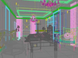 3d home 1258 3D Model