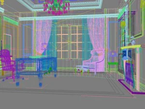3d home 1260 3D Model