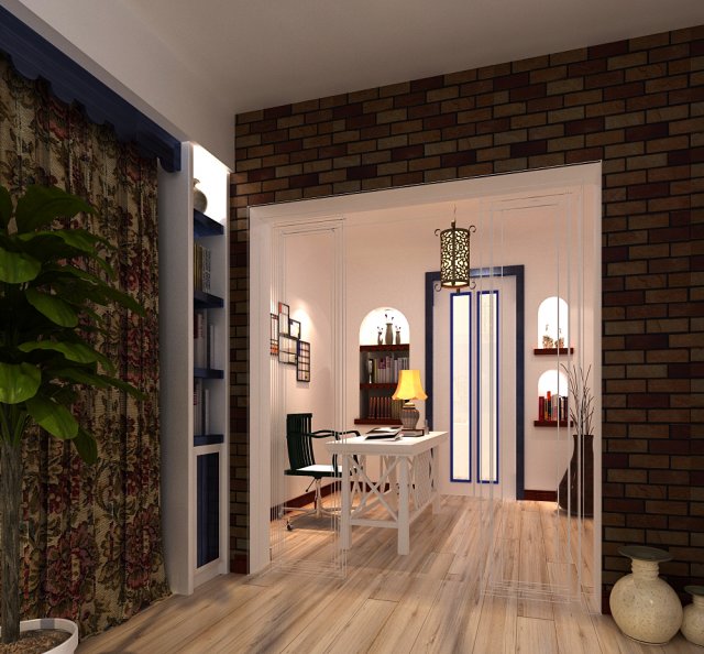 3d home 1261 Model 3D .c4d .max .obj .3ds .fbx .stl .blend