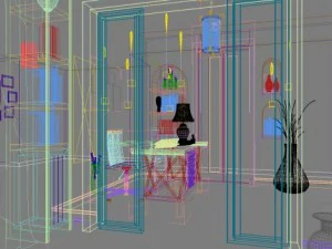 3d home 1261 3D Model