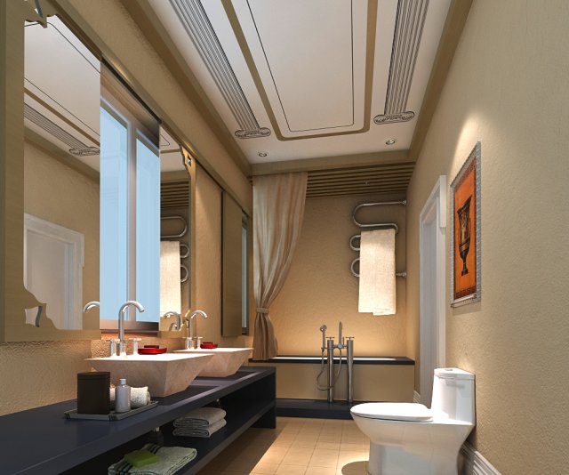 3d home 1278 3D Modell .c4d .max .obj .3ds .fbx .stl .blend 