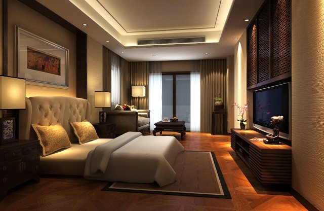 3d home 1284 3D 模型 .c4d .max .obj .3ds .fbx .stl .blend 