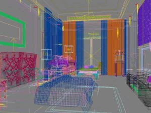 3d home 1284 3D Model