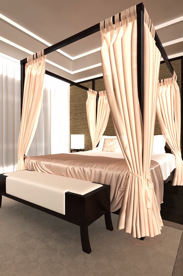 3d home 1285 3D Модель .c4d .max .obj .3ds .fbx .stl .blend 