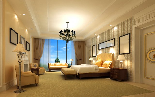 3d home 1290 3D 模型 .c4d .max .obj .3ds .fbx .stl .blend