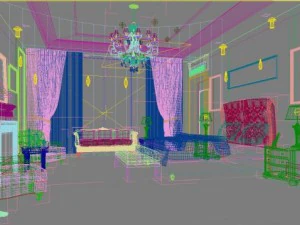 3d home 1290 3D Model