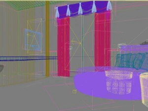 3d home 1293 3D Model