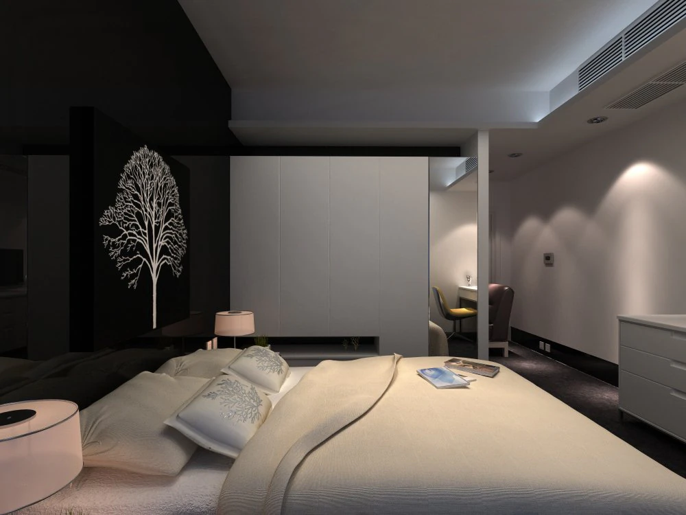 3d home 1295 3D Model .c4d .max .obj .3ds .fbx .stl .blend 