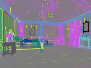 3d home 1296 3D Model