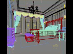 3d home 1297 3D Model
