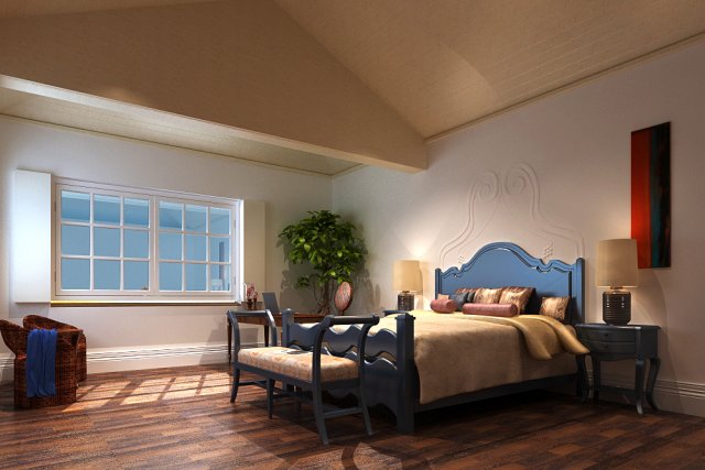 3d home 1299 3D Model .c4d .max .obj .3ds .fbx .stl .blend 