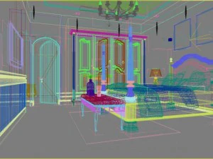 3d home 1302 3D Model