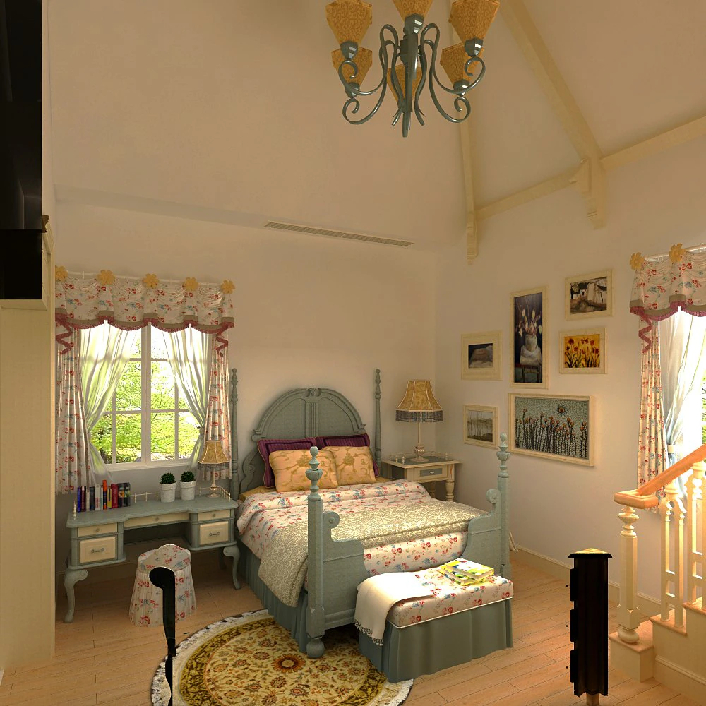 3d home 1303 3D Model .c4d .max .obj .3ds .fbx .stl .blend 