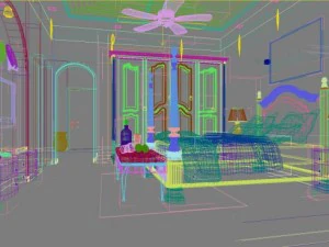 3d home 1306 3D Model