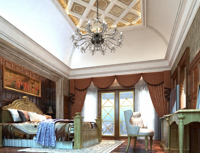 3d home 1318 3D Модель .c4d .max .obj .3ds .fbx .stl .blend