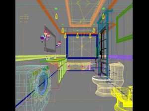 3d home 1331 3Dモデル