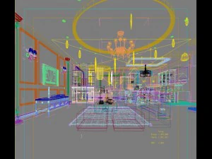 3d home 1332 3D Model