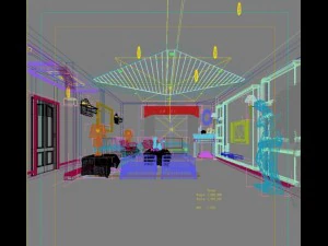 3d home 1333 3D Model