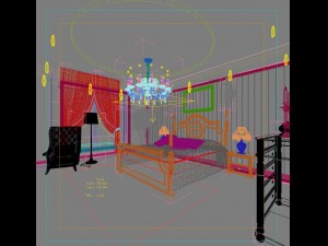 3d home 1334 Model 3D