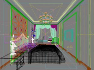 3d home 1344 Model 3D