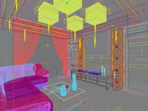 3d home 1346 3D Model