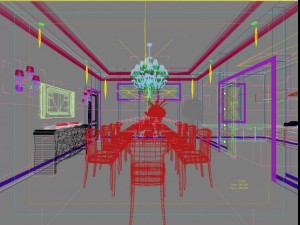 3d home 1351 3D Model