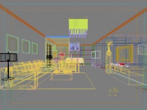 3d home 1353 3D 모델