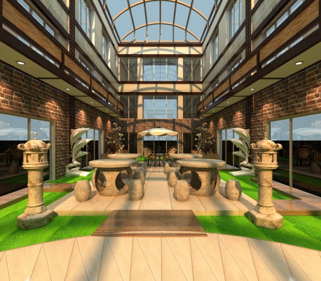 3d home 1356 3D मॉडल .c4d .max .obj .3ds .fbx .stl .blend 