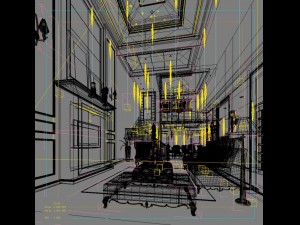 3d home 1360 3D 模型