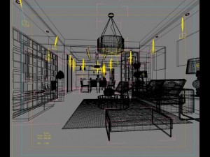 3d home 1361 3D Model