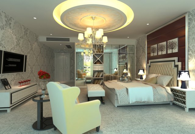 3d home 1363 Model 3D .c4d .max .obj .3ds .fbx .stl .blend 