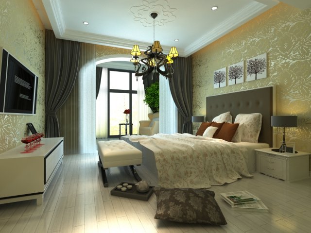 3d home 1364 Model 3D .c4d .max .obj .3ds .fbx .stl .blend 