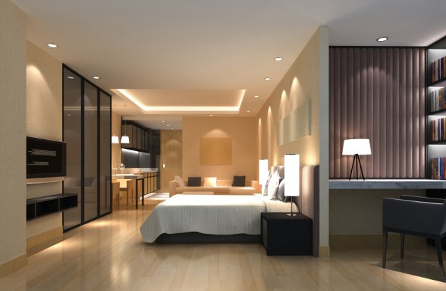 3d home 1369 3D Модель .c4d .max .obj .3ds .fbx .stl .blend 