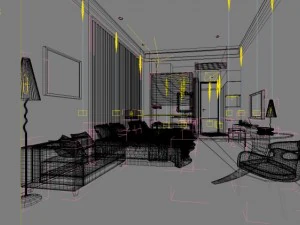 3d home 1371 3D Model