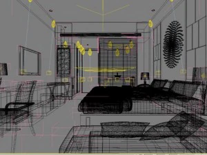 3d home 1372 3D Model